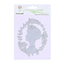 Metal DIY Wreath Woman Cutting Dies Stencils Scrapbook Card Making Craft