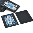 1Pack Black Playing Cards Collection Plastic Decks Card Games Deck Waterproof