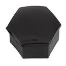 20Pcs 21Mm Car Tire Wheel Bright Black Bolt Nut Covers W/Removal Key Fit fo