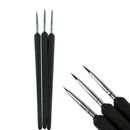 3x Nail Art Pen Dotting Drawing Painting UV Gel Liner Polish Brush Accessories*