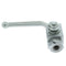 2 Way High Pressure Hydraulic Steel Ball Valve Female DN6 0.125Inch