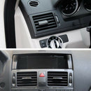 Car Outlet Tab Clip Plastic Paddle Air Vent Black Durable for Mercedes W204 04