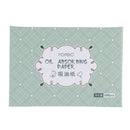 100pcs Facial Oil Control Papers Wipes Sheets Absorbing Face Blotting Clean BX