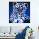 5D DIY Full Drill Square Diamond Painting Tiger Cross Stitch Embroidery Kit