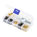 1 Box Double-sided Cap Rivets Round Craft Snap Fastener Press Button (05) A