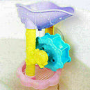 Fashion Fun Bath Toys Shower Spray + Water Waterwheel Bathtub for Bathroom F3N3