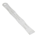 Guitar Bass Stainless Steel Fingerboard Fretboard Protector Plate Ruler