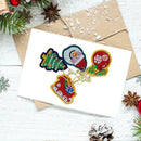 8pcs DIY Full Special Drill Diamond Painting Xmas Theme Key Chain Girl Gift