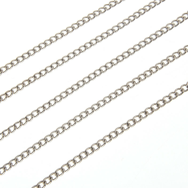Extra Long Strong Metal hipster Key Wallet Belt Ring Clip Chain keychain  Z