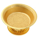 Alloy Lotus Fruit Bowl Buddhist Temple Decoration Religious Ceremonial Plate