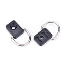 10pcs steel canoe kayak D ring outfitting fishing rigging bungee kit accessory &