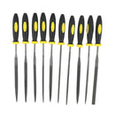 10 Pieces Steel Files Set Metal File Rasp Needle File Tools Hand Woodworking