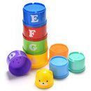 Stack & Nest Plastic Cups Rainbow Stacking Tower Educational Stacking Kids To FT