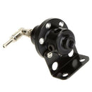 Black Universal Adjustable Aluminum Fuel Pressure Regulator W/Gauge Kit Aut