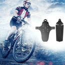 2pcs MTB Mountain Bike Front + Rear Mudguard Torsion Bike Cleaner Fenders