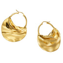 Irregular Hoop Earrings For Women Geometric Round Statement Earrings Fashio