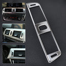 fit for BMW 3 Series F30 Cover Central Console Air Vent Trim Chrome Molding Hf