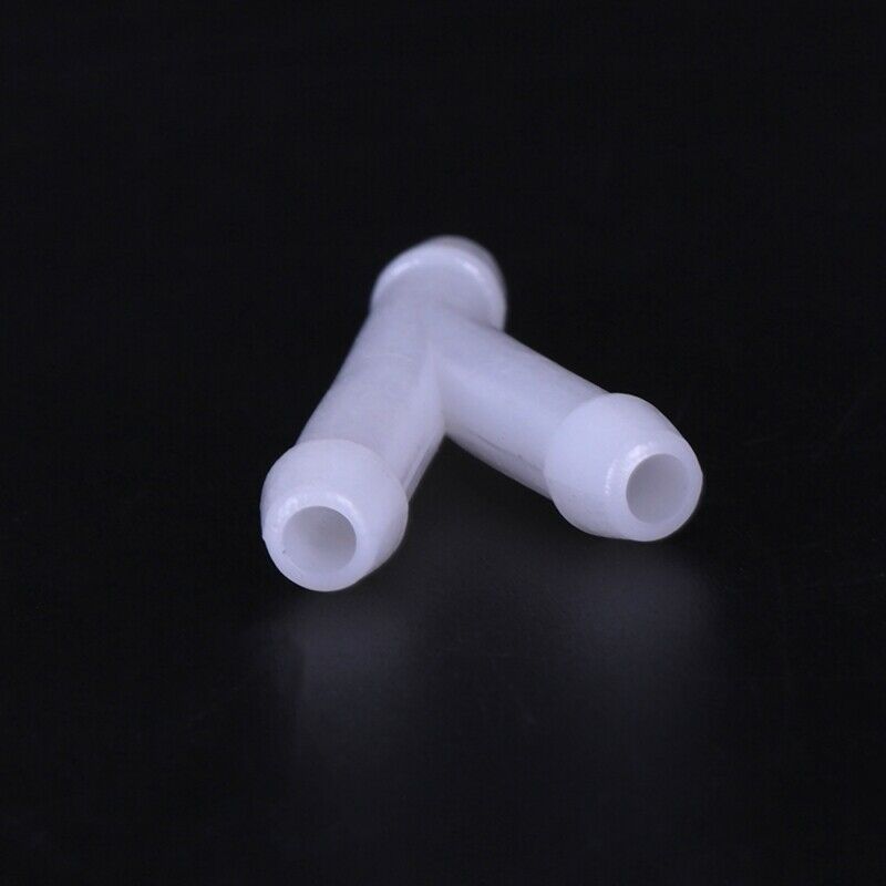 50Pcs Car Garden Home 6mm Plastic Y Piece Tube Pipe Hose Connector Joiner