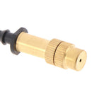 1pcs Micro Drip Irrigation Misting Brass Nozzle Garden Spray Cooling PartsB Kw
