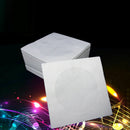 Mini 100 Pc White Paper Disc Bags Cases Media DVD CD Sleeves Packaging Case G7V7