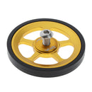 2 Pieces Easywheel Modification Wheel Replacement for Brompton Folding Bike