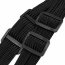 Padded helmet net motorcycle helmet luggage retractable stretch rope strap,