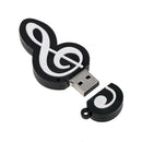 USB 2.0 Stick Cute Cartoon Memory Stick Music Notes Symbol USB 2.0 Memory E Q6Z9