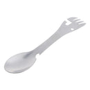 Practical Rust Proof Solid Titanium Fork&Spoon Combo Flatware Tableware for