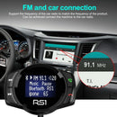 RS1 FM Transmitter Bluetooth Car Kit MP3 Player LED Dual USB 3.1A Car Charg L3I8