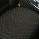 Breathable Flax Bamboo Car Seat Cover Pad Mat Chair Cushion Black-goledn