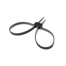 3pcs Plastic Police Disposable handcuffs Double Flex Zip Tie Cuff 99 LJ