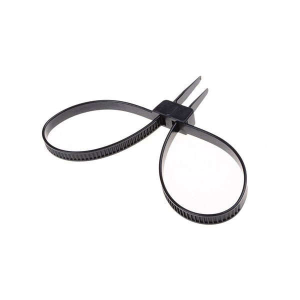 3pcs Plastic Police Disposable handcuffs Double Flex Zip Tie Cuff 99 LJ