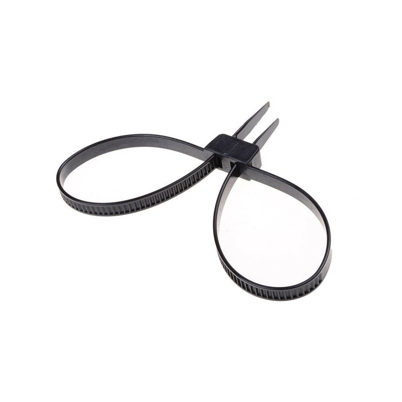 3pcs Plastic Police Disposable handcuffs Double Flex Zip Tie Cuff 99 LJ