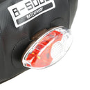Bicycle Saddle Bag Black Under Seat Organizer w/ Tail Light Hanger Waterproof