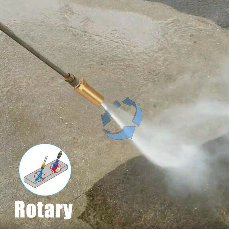 Car Washing Pressure Washer Rotating Turbo Nozzle 3600 Psi, 4.0 Orifice, 4. T7W4