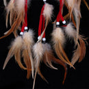Love Heart Feather Dream Catcher Wind Chimes Wall Hanging Decor Ornaments