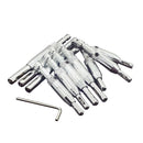 10Pcs Set Tools Self Centering Hinge Twist Drill Bits Window Doors Screw Ho N4J3
