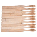 10pcs/oral health low carbon environmental protection bamboo charcoal toothbrush