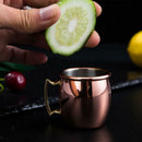 Small Moscow Mule Copper Mugs- Handcrafted Heavy Mug Cups with Double Walled -