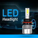 9007 HB5 LED Headlight Conversion Kit w/Decoder Bulbs Lamp 6500K Beam Bulbs Whit