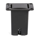 1pc Black Plastic Bass Pickup Active Guitar 9V Battery Box Guitar Accessory