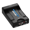 HW2906 HDMI to SCART Adapter 1080P Digital HD Video Audio Signal Converter