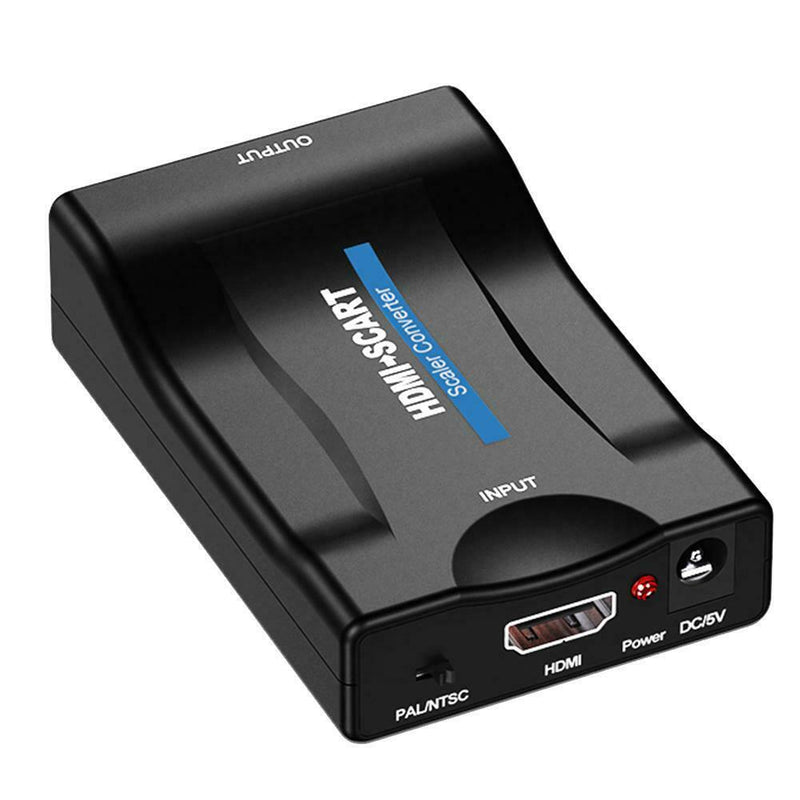 HW2906 HDMI to SCART Adapter 1080P Digital HD Video Audio Signal Converter