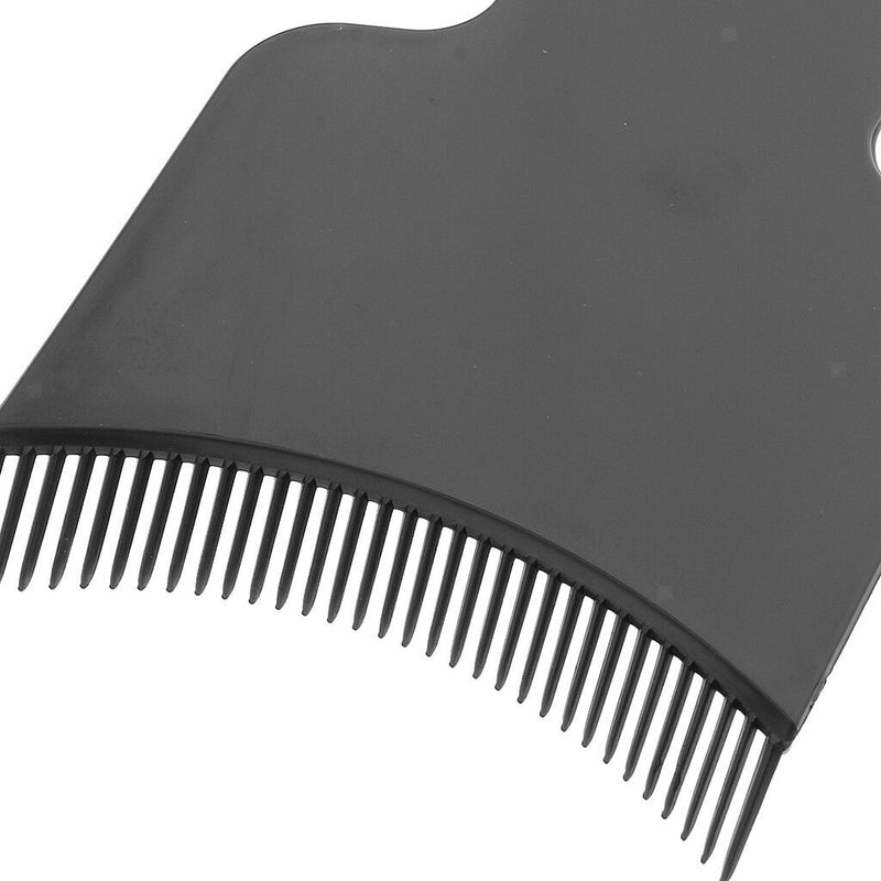 2Pieces Hair Salon Hair Dyeing Comb Coloring Brush Dye DIY Tint Board Plate