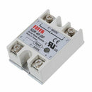 Single Phase Solid State Relay DC-DC SSR-40DD 40A DC3-32V DC5-60V White+SilvF5U5