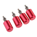 Premium 4pcs M3/M4 CPU Water Cooling Block Installation Mounting Screw Red