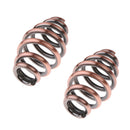 1Pair Motorbike Heavy Duty Barrel Type Mounting Solo Seat Springs Bronze