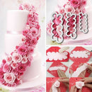 Cake Decoration Plastic Rose Baking Pastry Cutter Flower Fondant Cake Decora Gw