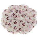 Fabric Coated Pumpkin Shaped Pin Cushion Needles Holder for DIY Sewing Craft