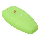 Silicone 3 button remote key fob case cover for ford focus mondeo kuga fies